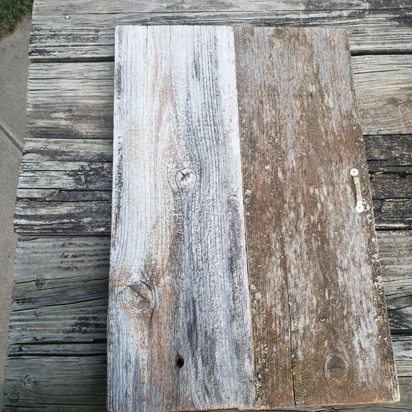 Buffalo Portrait original Oil Painting Larry Geilenfeldt Rustic Reclaimed Wood - Picture 7 of 10